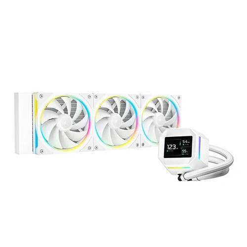 DeepCool LM360 ホワイト 360mm 簡易水冷 Buy Deepcool LM360 ARGB Liquid Cooler, White